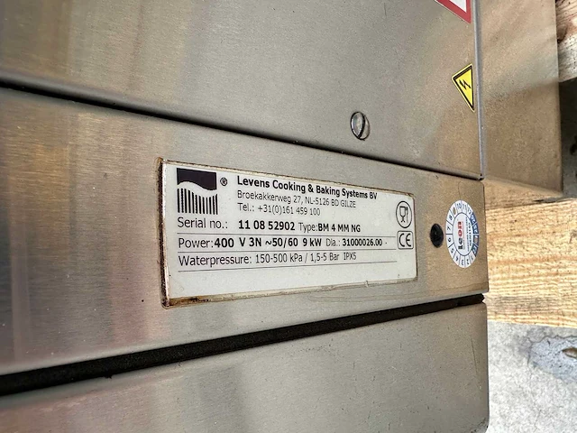 Leventi bm 4 mm ng bakkerijoven - afbeelding 4 van  4