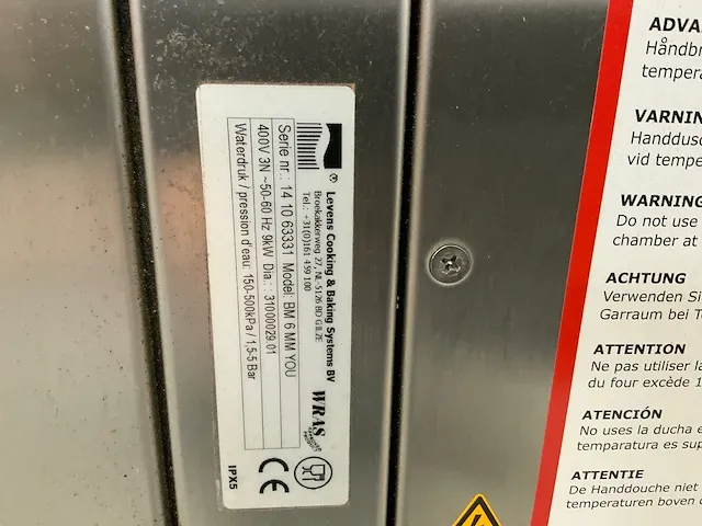 Leventi bm 6 mm you bakkerijoven - afbeelding 6 van  6