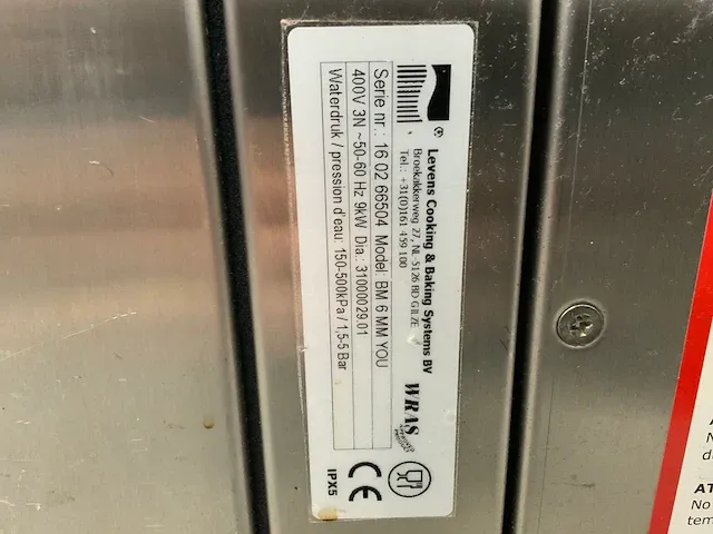 Leventi bm 6 mm you bakkerijoven - afbeelding 8 van  8