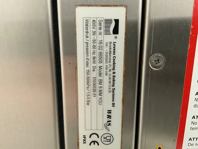 Leventi bm 6 mm you bakkerijoven - afbeelding 8 van  9