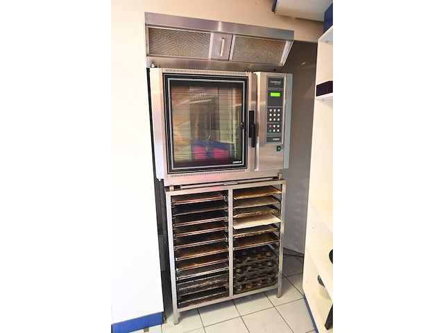 Leventi combimat mastermind heteluchtoven met afzuiging en 20-delig rvs onderstel - afbeelding 2 van  7