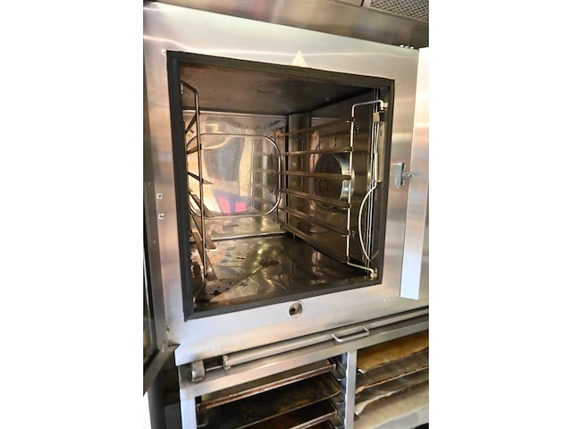 Leventi combimat mastermind heteluchtoven met afzuiging en 20-delig rvs onderstel - afbeelding 4 van  7