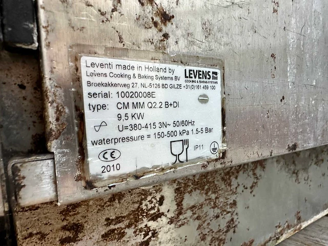 Leventi combimat q2.2 b+di combisteamer - afbeelding 6 van  7