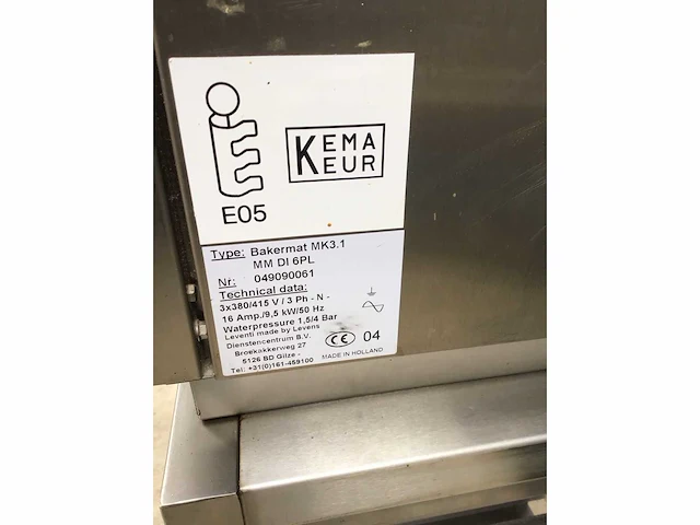 Leventi oven met onderstel - afbeelding 4 van  6