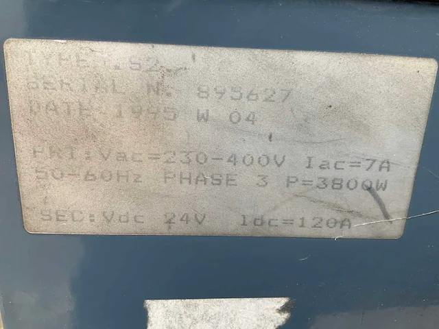 Lever 120a heftruck lader - afbeelding 2 van  2