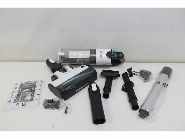 Levoit vac200 lsvv201weu stofzuiger en elektrische bezem abs metaal aluminium wit/zwart - afbeelding 4 van  5