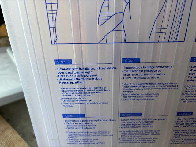 Lexan thermoclick sheet lichtpaneel (6x) - afbeelding 3 van  4