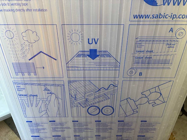 Lexan thermoclick sheet lichtpaneel (6x) - afbeelding 4 van  4