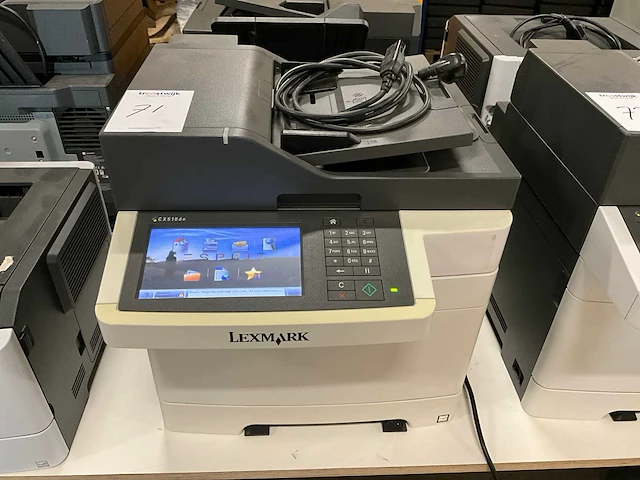 Lexmark cx510de kleuren laserprinter - afbeelding 1 van  3