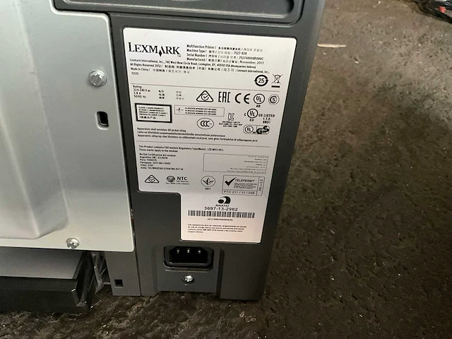 Lexmark cx519de laserprinter - afbeelding 4 van  7