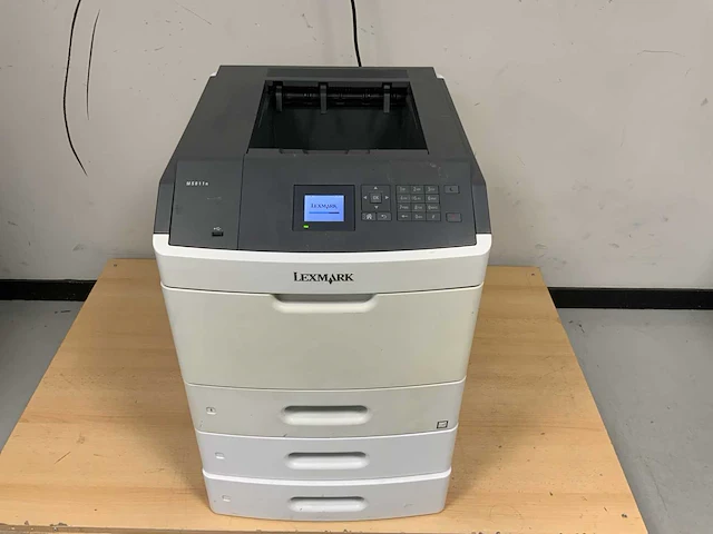 Lexmark (ms811n) monochrome work group laser printer - afbeelding 2 van  8