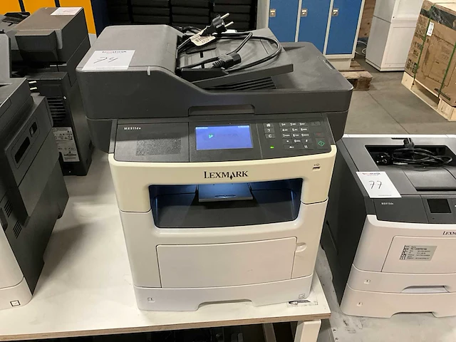 Lexmark mx511de laserprinter - afbeelding 1 van  8