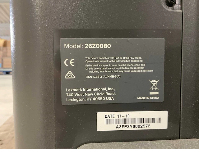 Lexmark mx911de a3 laserprinter - afbeelding 9 van  9