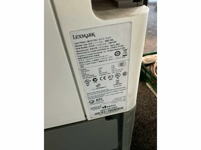 Lexmark t652d printer met toebehoren - afbeelding 3 van  8