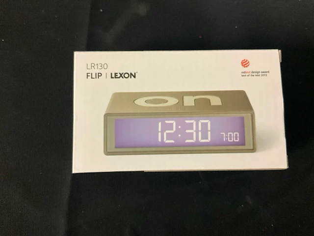 Lexon lr130 flip radio & wekker (120x) - afbeelding 7 van  9