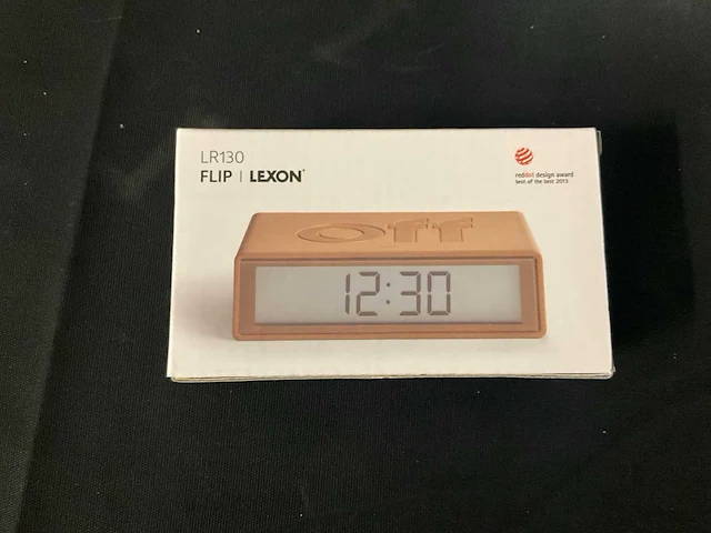 Lexon lr130 flip radio & wekker (120x) - afbeelding 8 van  9