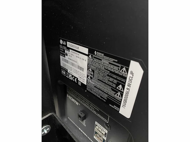 Lg - 4k 75" smart tv met verrijdbaar hoog-laag statief - afbeelding 18 van  28