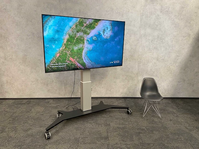 Lg - 4k 75" smart tv met verrijdbaar hoog-laag statief - afbeelding 1 van  28