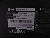 Lg - 50up75003lf - smart led 4k ultra hd tv 50" - afbeelding 2 van  2