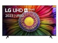 Lg - 70ur80006lj led tv ultra hd 4k hdr 50hz zwart - televisie - afbeelding 1 van  10