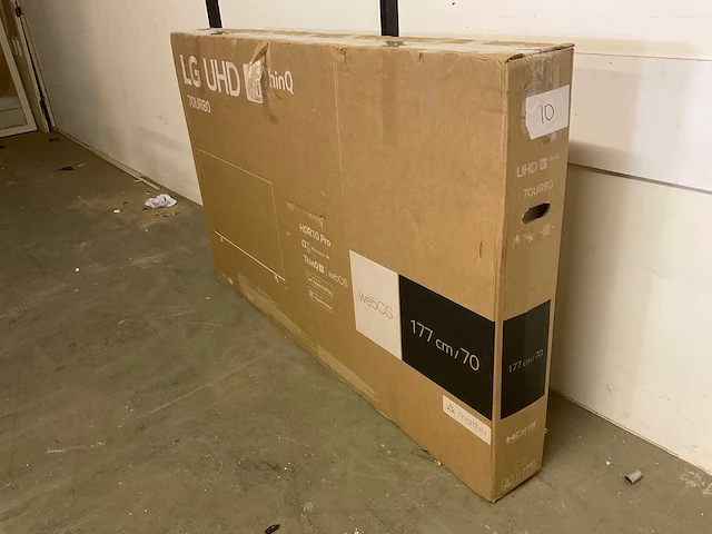 Lg - 70ur80006lj led tv ultra hd 4k hdr 50hz zwart - televisie - afbeelding 9 van  10