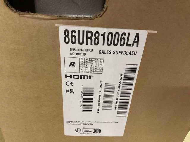 Lg - 86 inch led uhd ur81 4k smart tv - 86ur81006la - televisie - afbeelding 8 van  9
