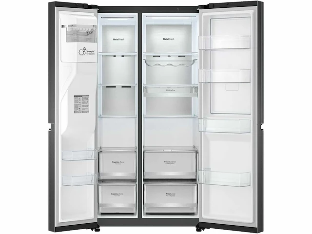 Lg - gsjv90mcae - amerikaanse koelkast - afbeelding 8 van  15