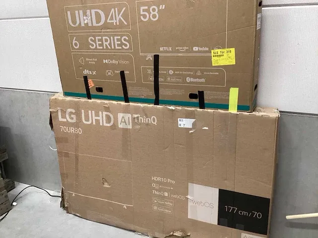 Lg - hisense - 70 - 58 inch - televisie (2x) - afbeelding 5 van  10