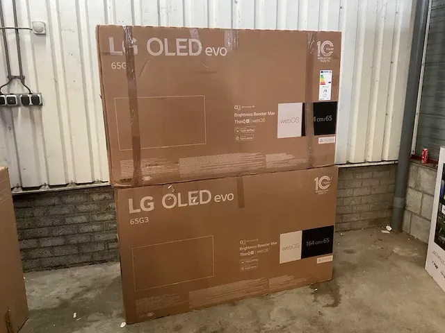 Lg - oled evo - 65 inch - televisies (2x) - afbeelding 1 van  8