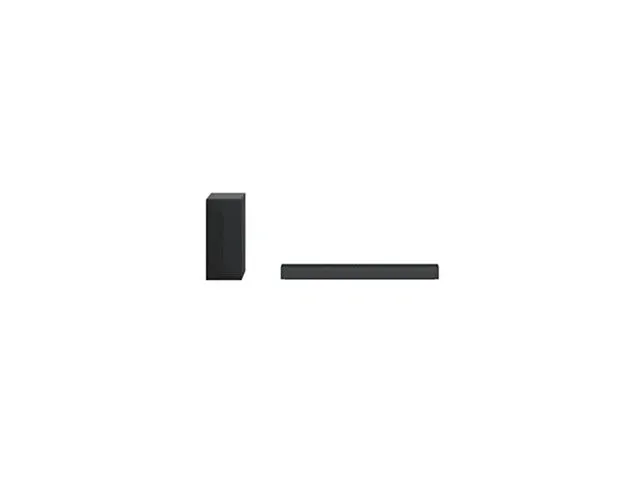 Lg - soundbar - ds40q - 300w - draadloos - zwart lg - afbeelding 1 van  5