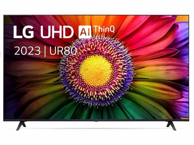 Lg - uhd ur80 65 inch 4k smart tv, 2023 - televisie - afbeelding 1 van  11