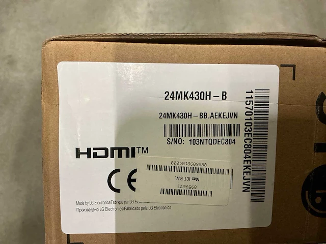 Lg 24mk430 monitor 24’’ - afbeelding 2 van  3