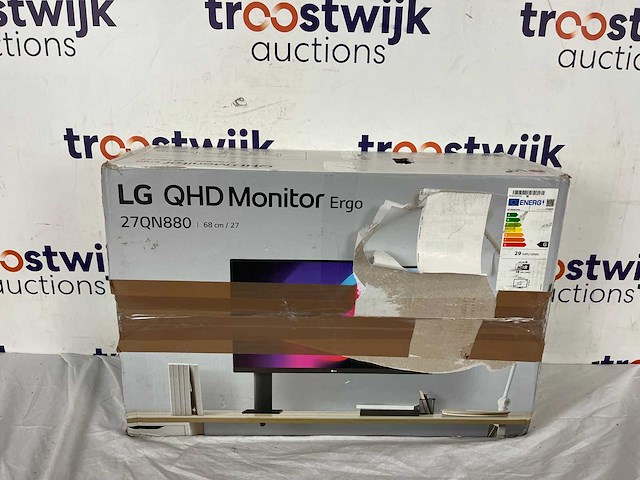 Lg 27qn880-b led display 68,6 cm (27") 2560 x 1440 pixels quad hd lcd zwart - afbeelding 2 van  2