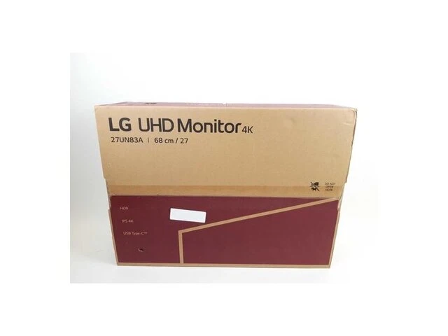 Lg 27un83a zilver monitor - afbeelding 3 van  4