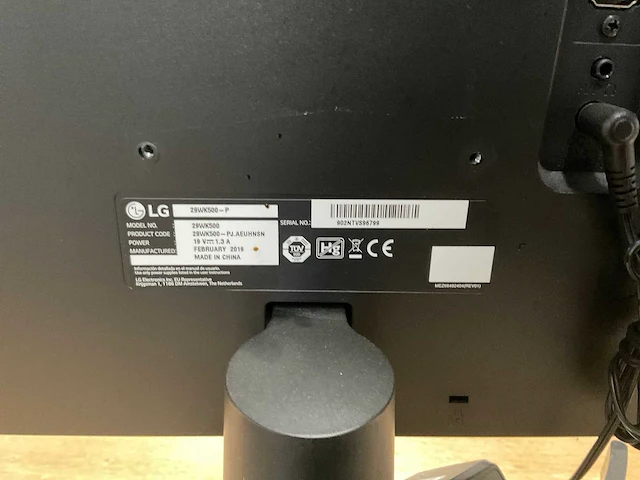 Lg 29wk500 monitor - afbeelding 4 van  5