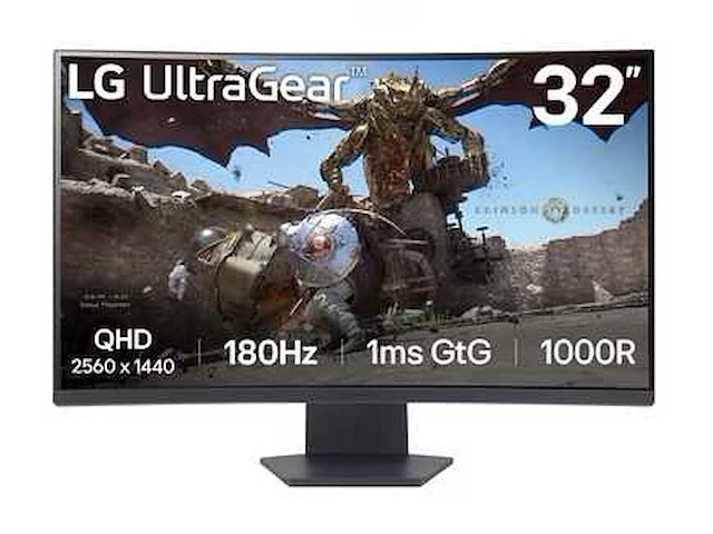 Lg 32gs60qc ultragear 31.5’’ - afbeelding 1 van  4