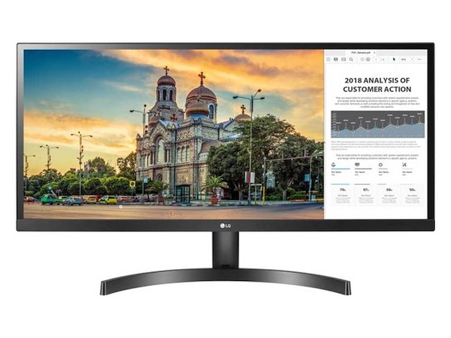 Lg 34wl500-b.aeu monitor - afbeelding 1 van  2