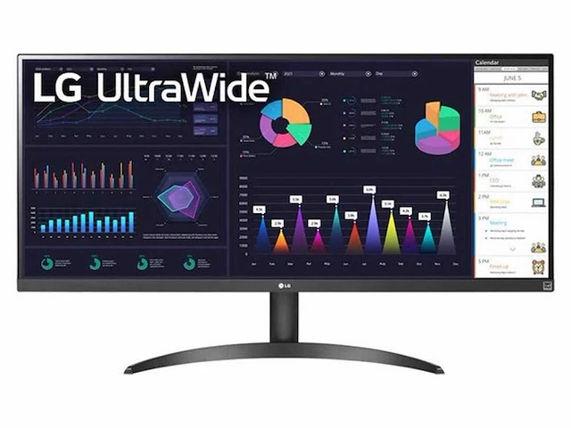 Lg 34wq500-b - full hd ultrawide monitor - ips - 100hz - 34 inch - afbeelding 1 van  2