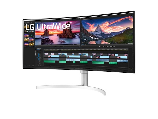 Lg 38wn95c - qhd+ ips ultrawide monitor - 160hz - 38 inch - afbeelding 2 van  3