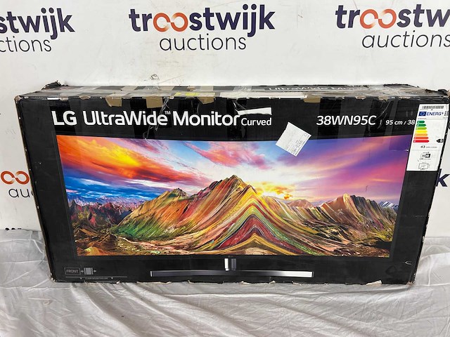 Lg 38wn95cp-w - qhd+ nano ips ultrawide monitor - 144hz - thunderbolt 3 94w - 38 inch - afbeelding 2 van  2