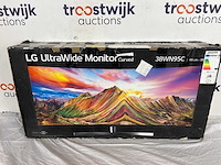 Lg 38wn95cp-w - qhd+ nano ips ultrawide monitor - 144hz - thunderbolt 3 94w - 38 inch - afbeelding 2 van  2