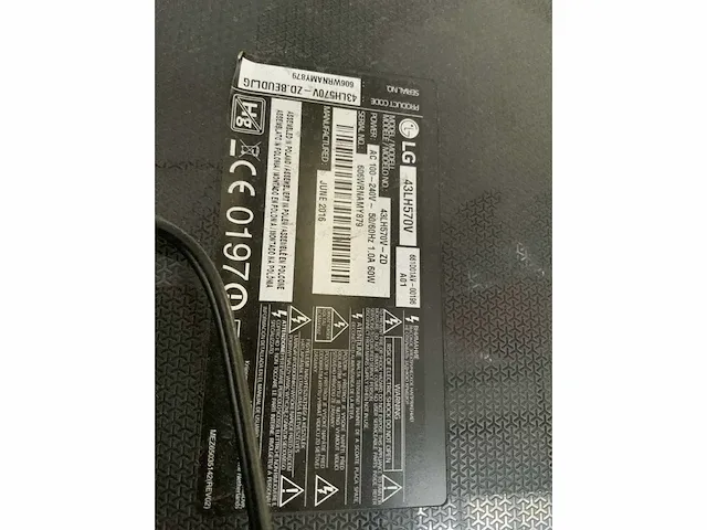 Lg 43lh570v televisie - afbeelding 2 van  3
