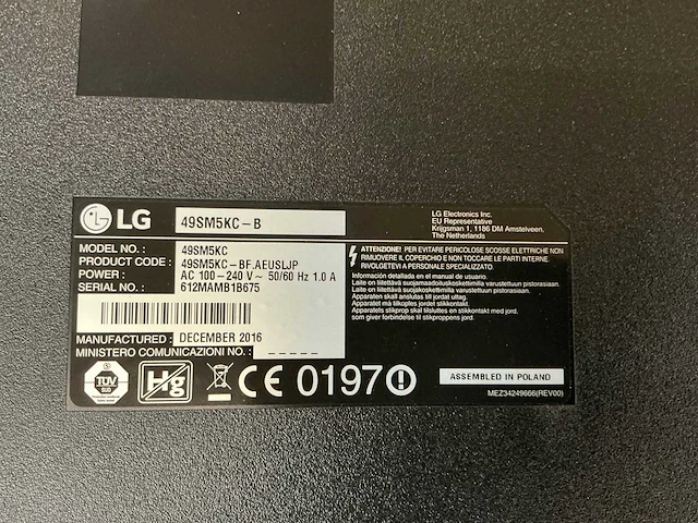 Lg 49sm5kc-b en 43sm5kc-b beeldscherm - afbeelding 19 van  22