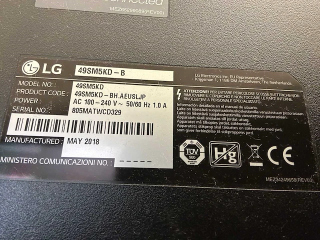 Lg 49sm5kd 49” televisie - afbeelding 4 van  4