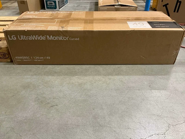 Lg 49wq95c ultrawide monitor curved 49’’ - afbeelding 2 van  3