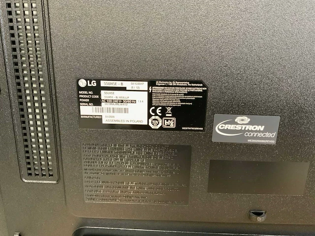 Lg (55uh5e) 55", 3840x2160 (uhd) lcd-monitor - afbeelding 5 van  6
