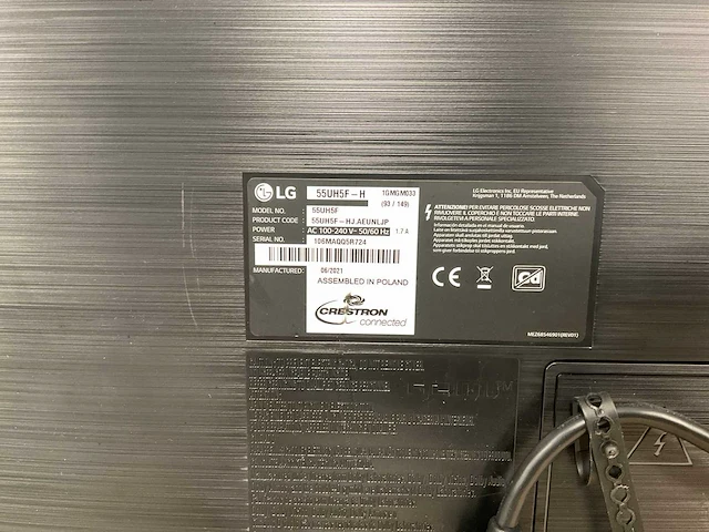Lg (55uh5f-h) 55”, 3840x2160 (uhd) ips monitor - afbeelding 6 van  6