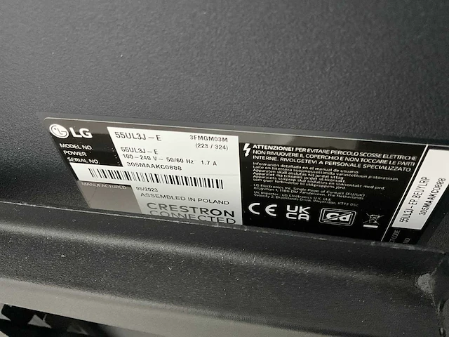 Lg 55ul3j-e televisie - afbeelding 7 van  8