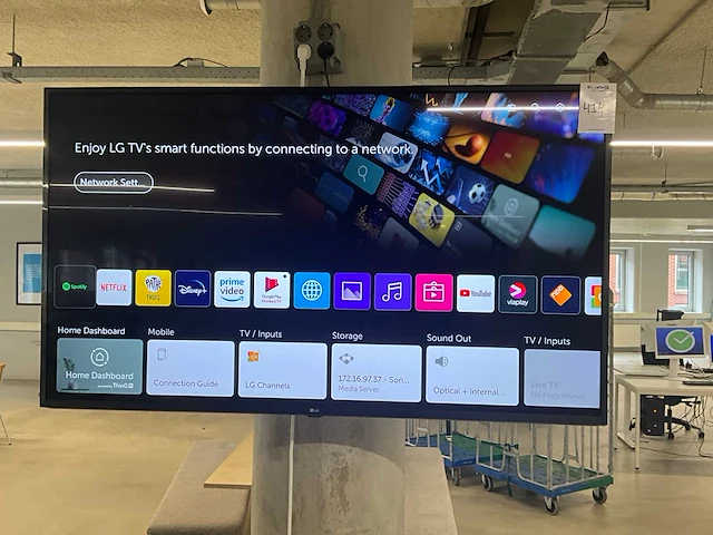 Lg 55um7450pla smart tv - afbeelding 1 van  7