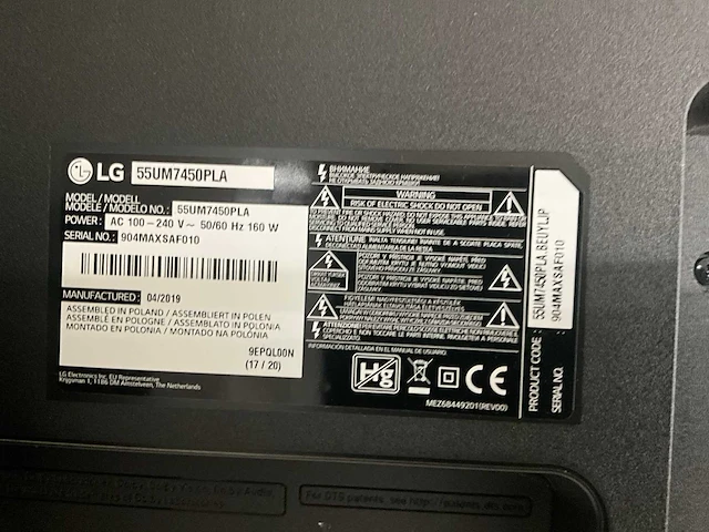 Lg 55um7450pla smart tv - afbeelding 5 van  7